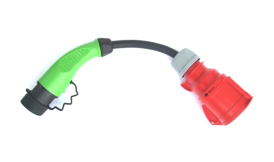 EV Plug Technologies (Leschner & Bettermann) Adapter Typ 2 Stecker auf CEE-Kupplung